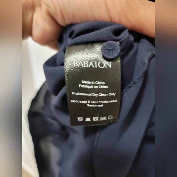 Babaton keegan romper navy blue xs - Picture 10 of 10